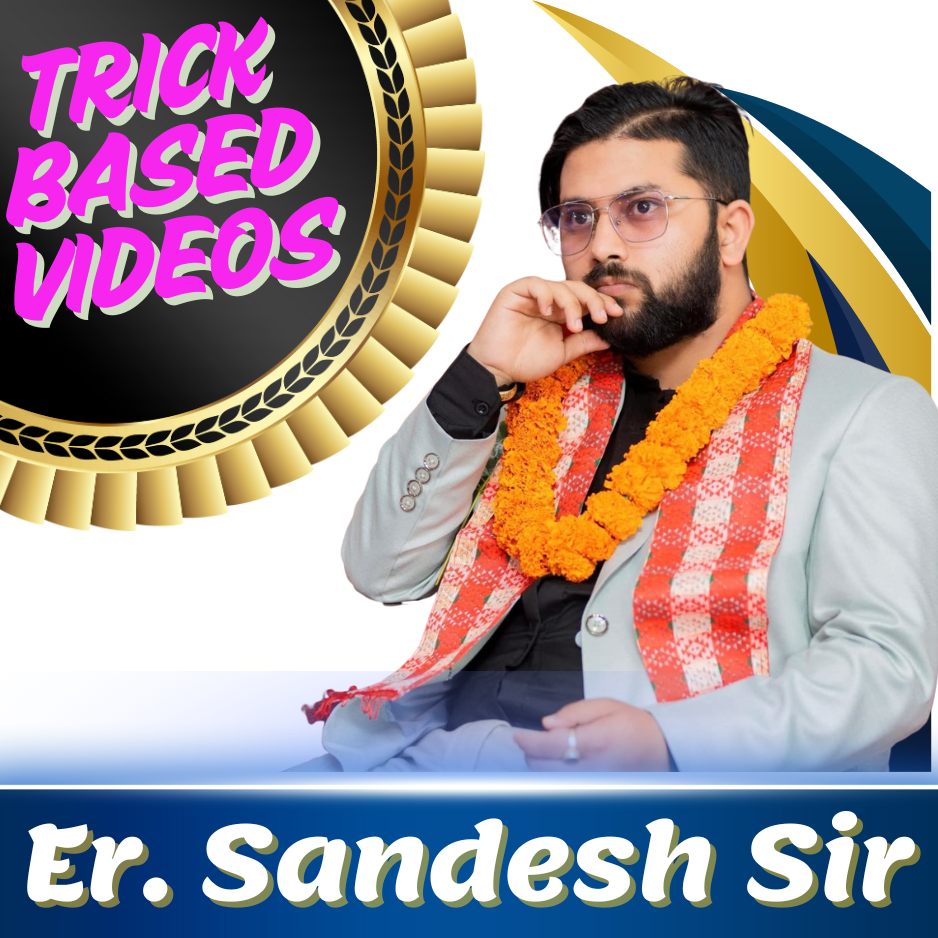 G.K. Tricks By Sandesh Sir (First Paper)