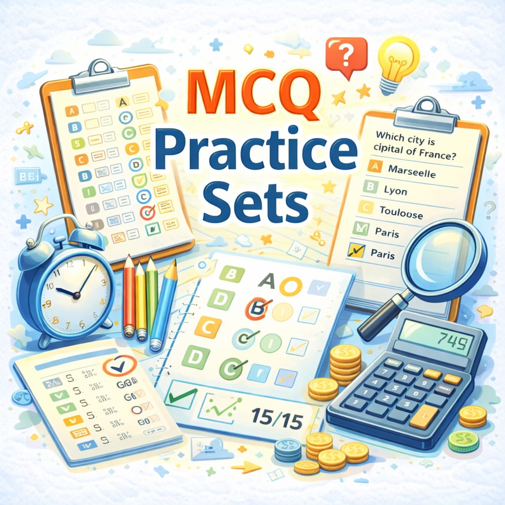Exam orientated MCQ Practice Sets