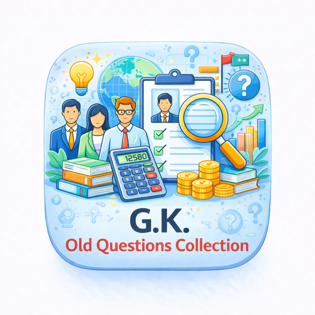 G.K. Old Questions Collection
