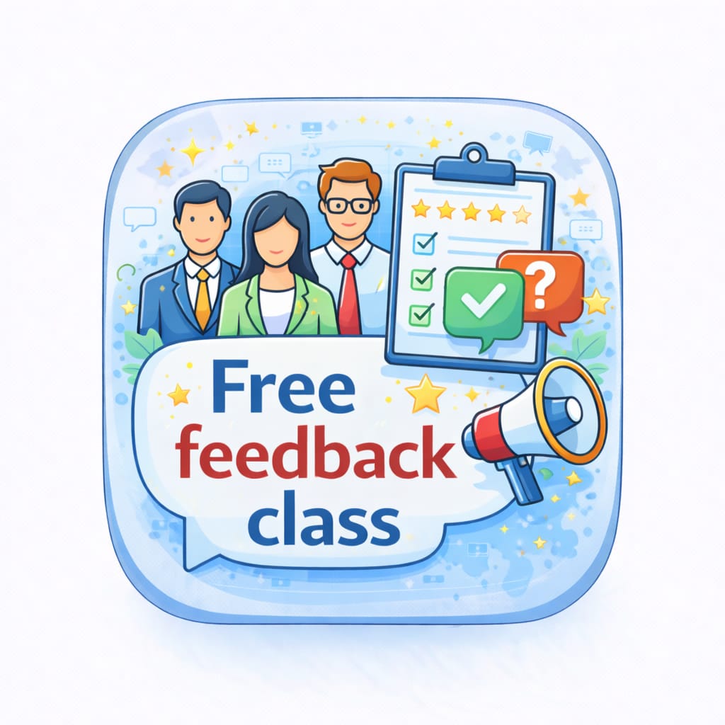 Education Free Feedback class
